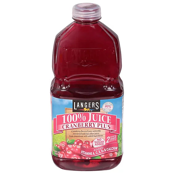 Langers Cranberry Juice, 64 oz