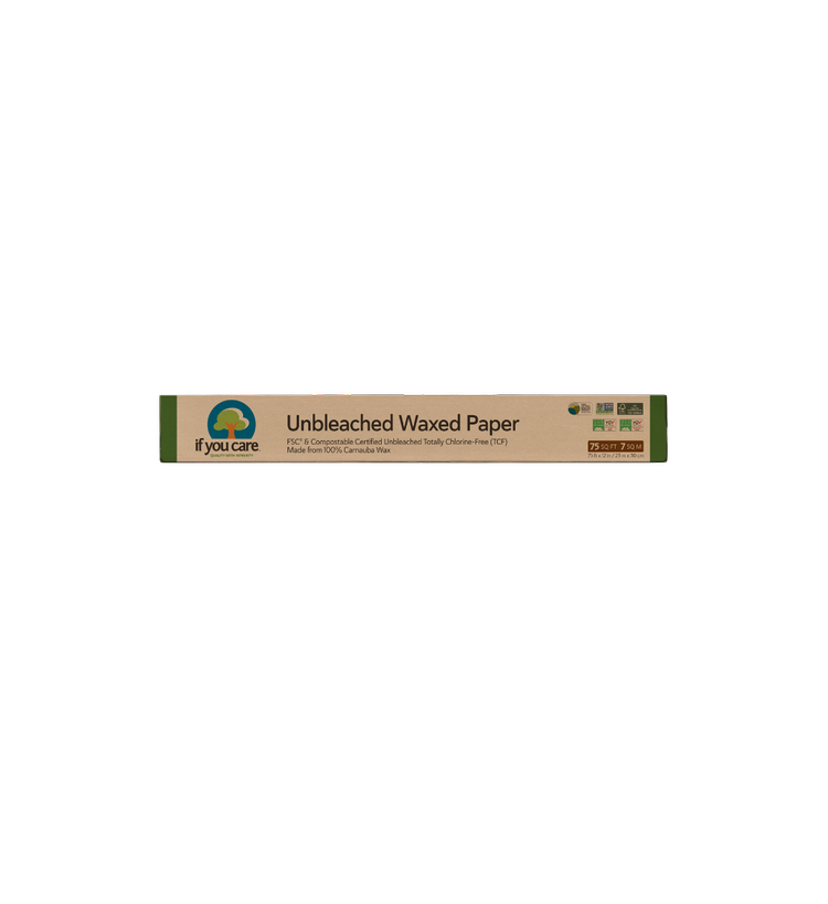 If You Care Unbleached Waxed Paper, 75 sq ft
