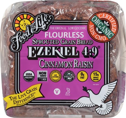 Food for Life Flourless Cinnamon Raisin Bread, 24 oz
