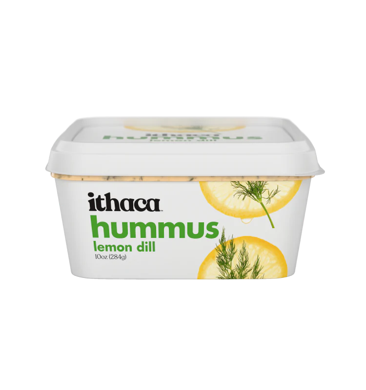 Ithaca Cold Crafted Lemon Dill Hummus, 10 oz