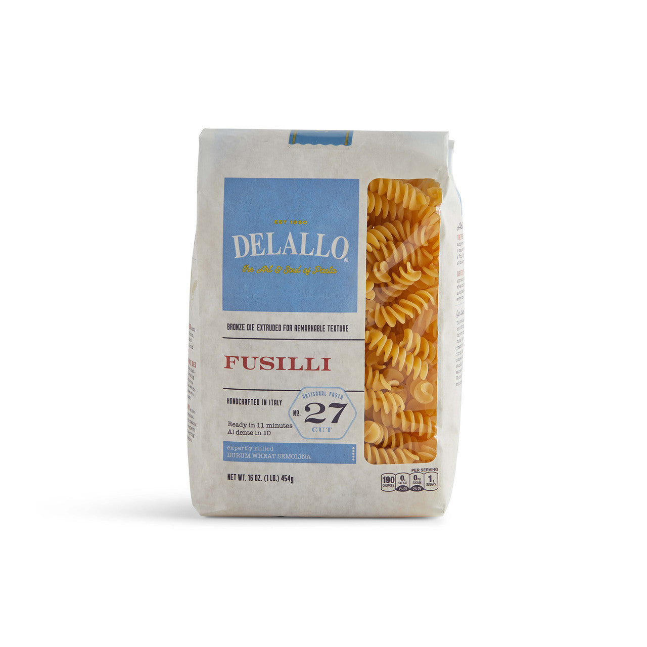 Delallo Fusilli Bag, 16 oz