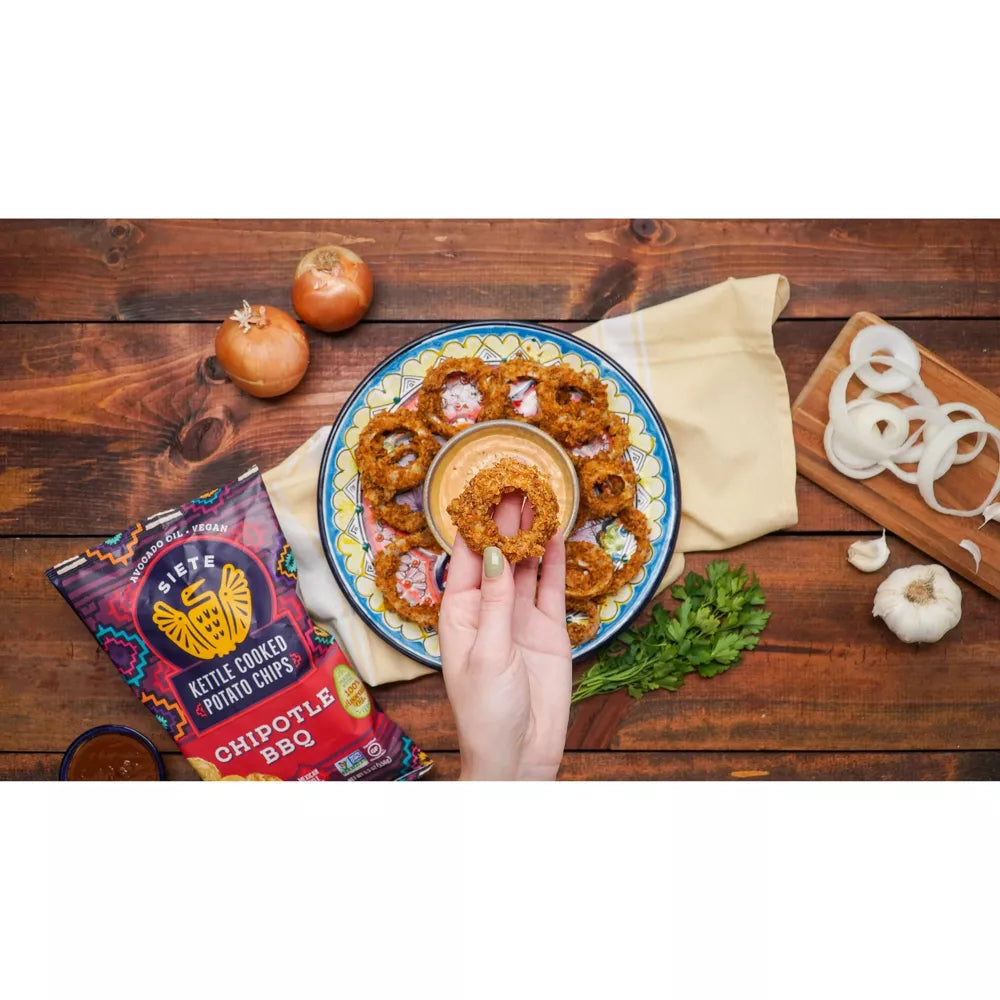 Siete Chipotle BBQ Kettle Cooked Potato Chips, 5.5 oz