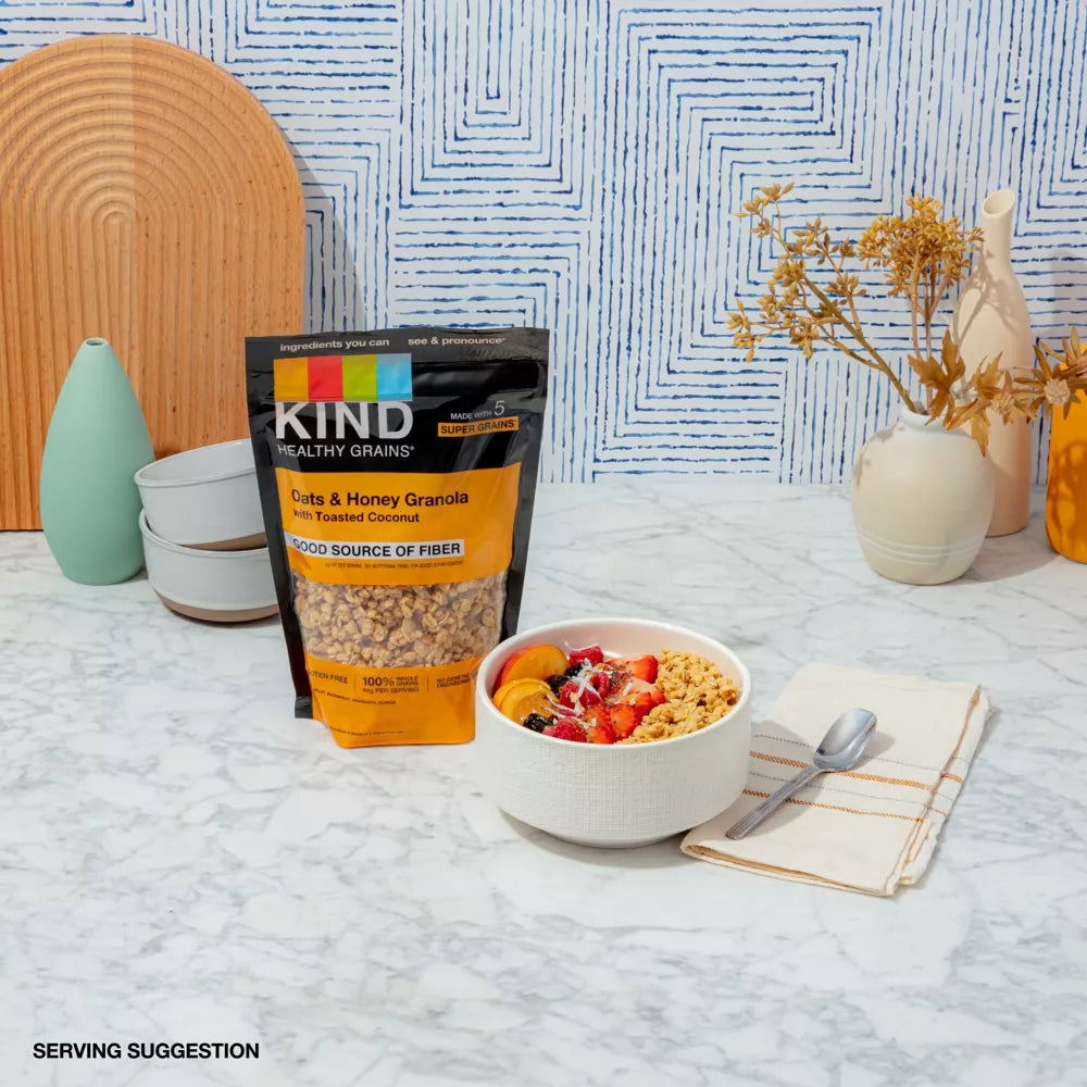 KIND Healthy Grains Oats & Honey Clusters, 11 oz