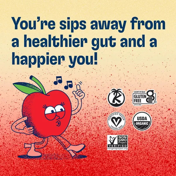 Health-Ade Organic Vegan Pink Lady Apple Kombucha, 16 oz