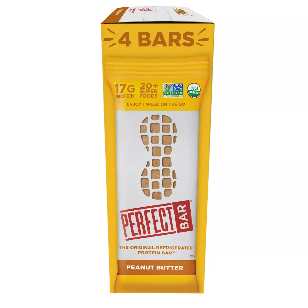 Perfect Bar Peanut Butter Protein Bar, 4 Count