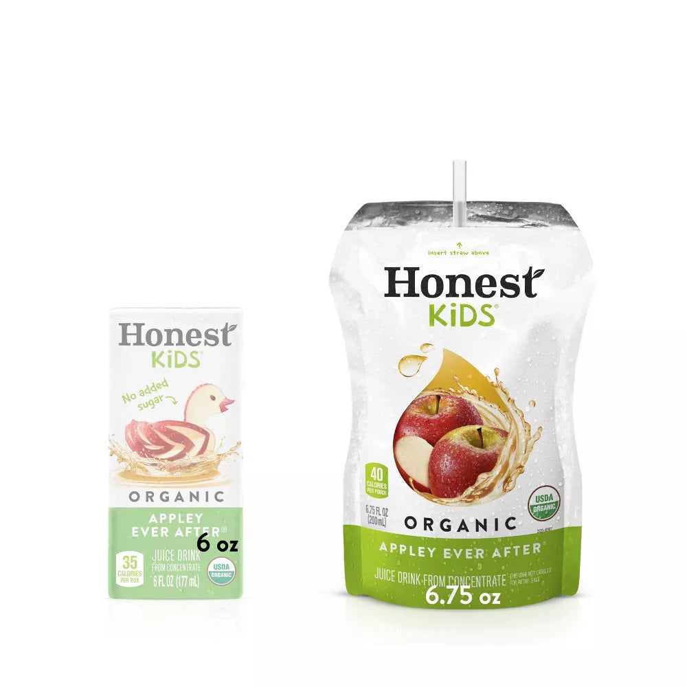 Honest Kids Appley Ever After Organic Juice Drinks 8 ct, 6.75 fl oz