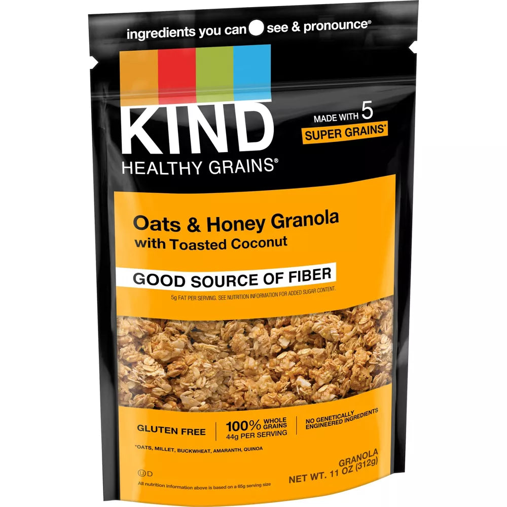 KIND Healthy Grains Oats & Honey Clusters, 11 oz