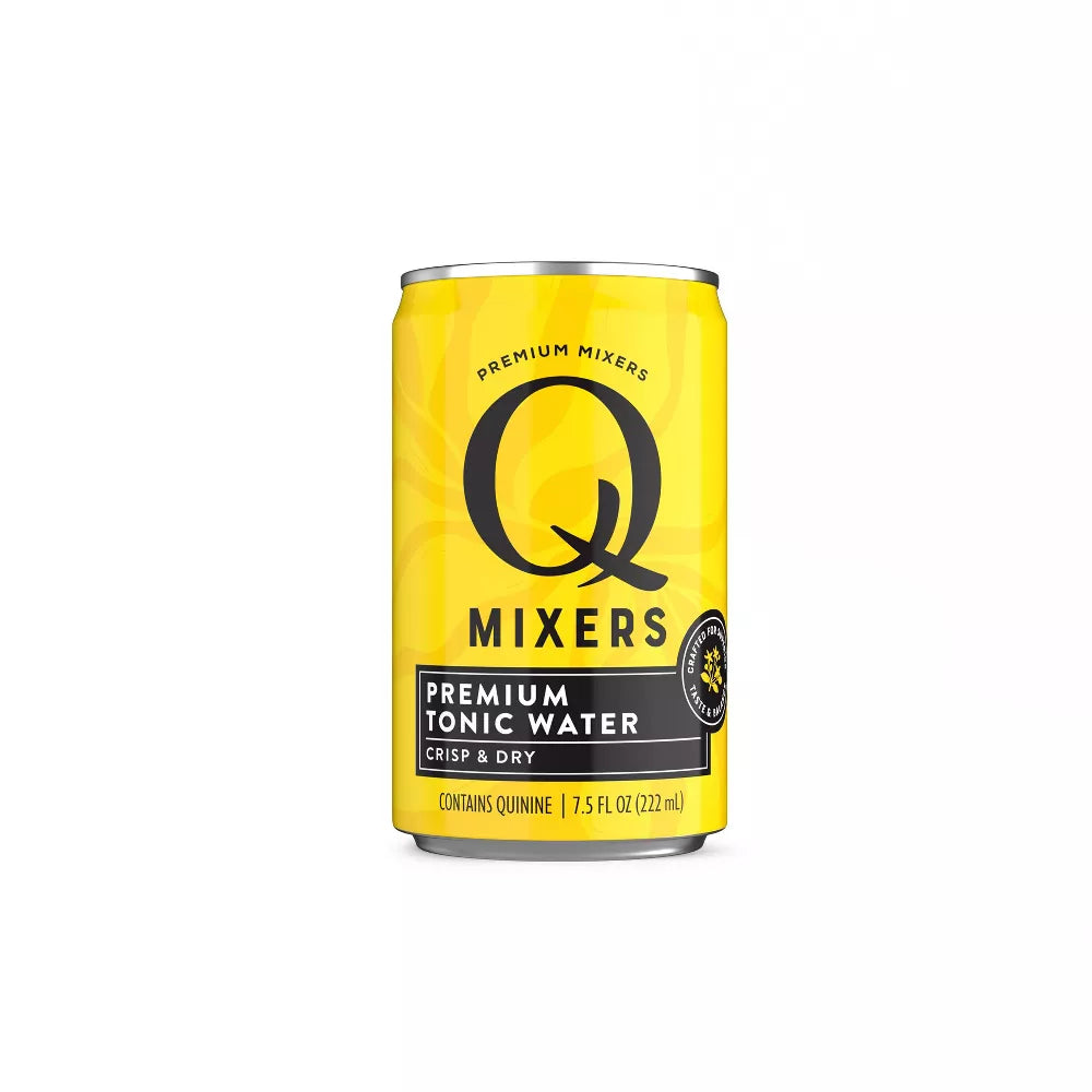 Q Mixers Premium Tonic Tonic Water, 4 Count