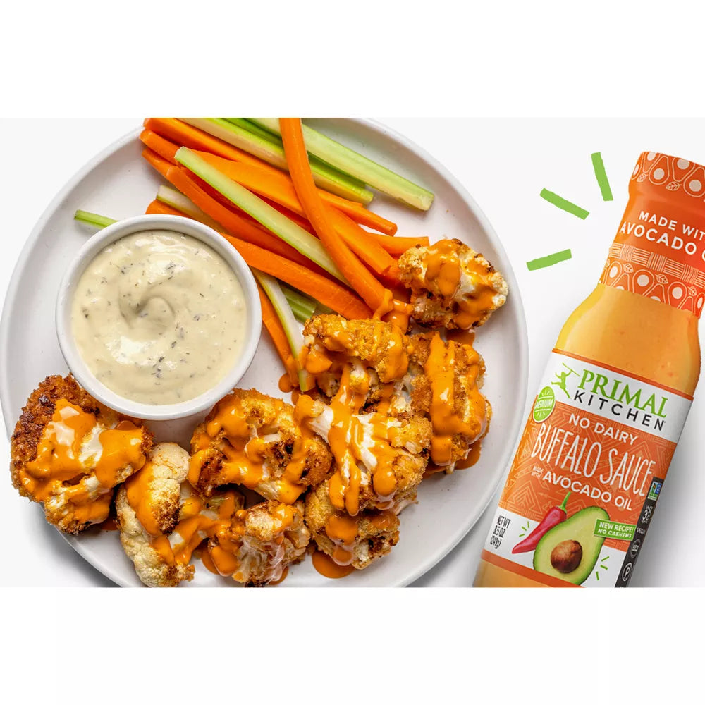 Primal Kitchen Buffalo Sauce Made with Cashew Butter, 8.5 oz