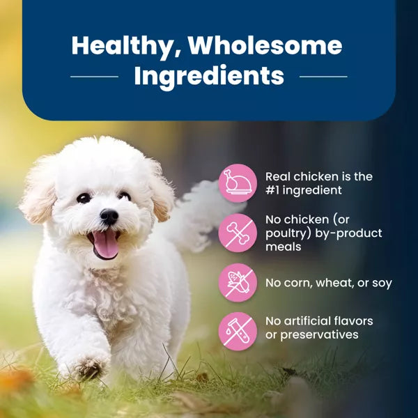 Blue Buffalo Life Protection Formula Natural Adult Small Breed Chicken and Brown Rice Dry Dog Food, 5 lbs