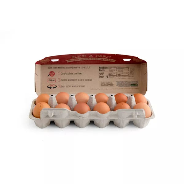 Vital Farms Pasture-Raised Large Eggs, 12 ct