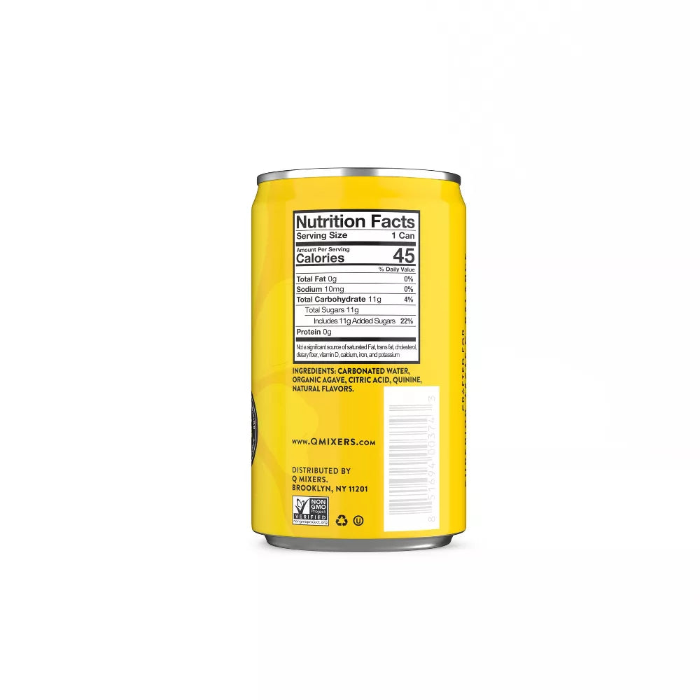 Q Mixers Premium Tonic Tonic Water, 4 Count