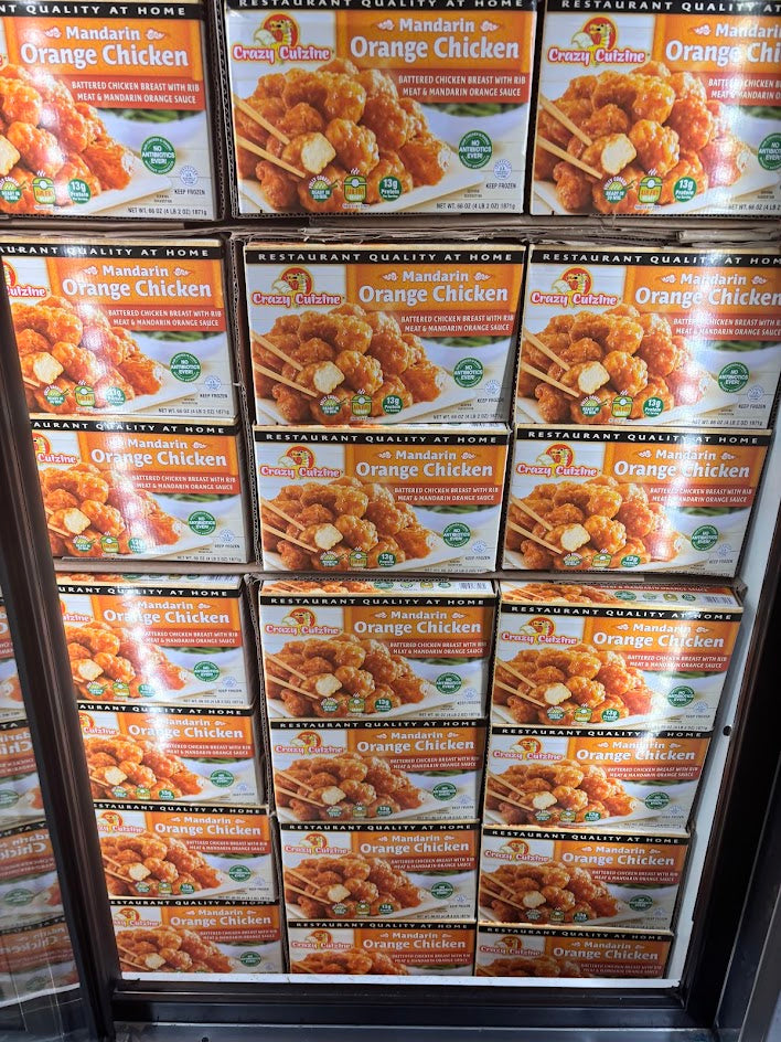 Crazy Cuizine Mandarin Orange Chicken, 4lb
