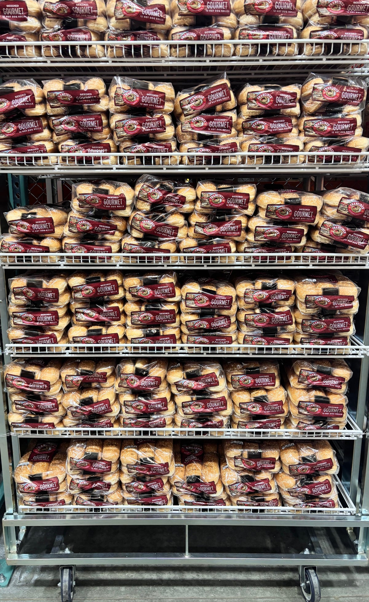 Francisco Deli Gourmet Seeded Hot Dog Buns, 16 ct