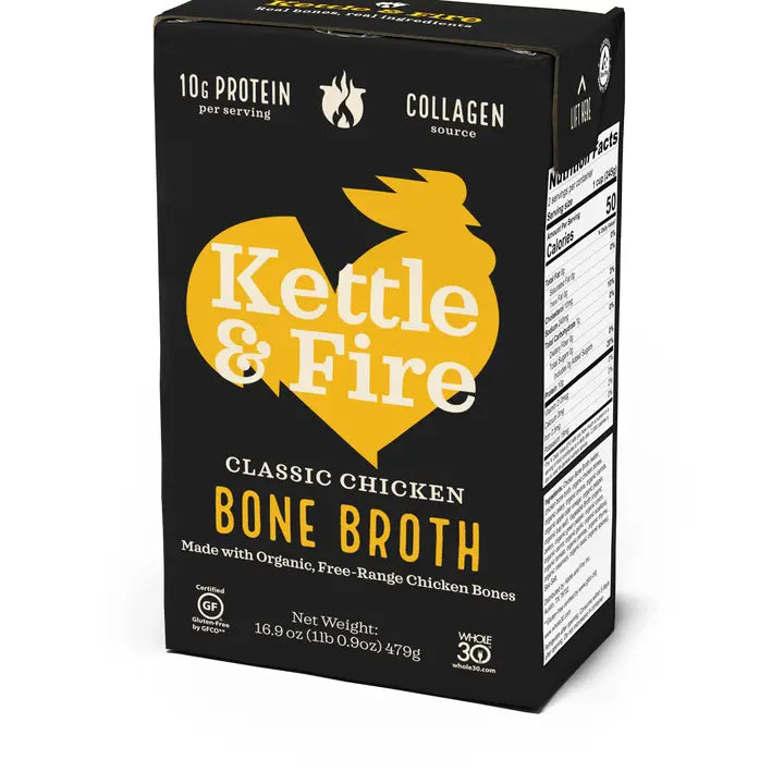 Kettle & Fire Chicken Bone Broth, 16.9 oz
