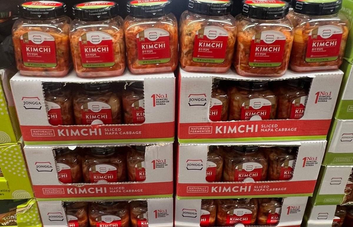 Jongga Sliced Napa Cabbage Kimchi, 52.9 oz