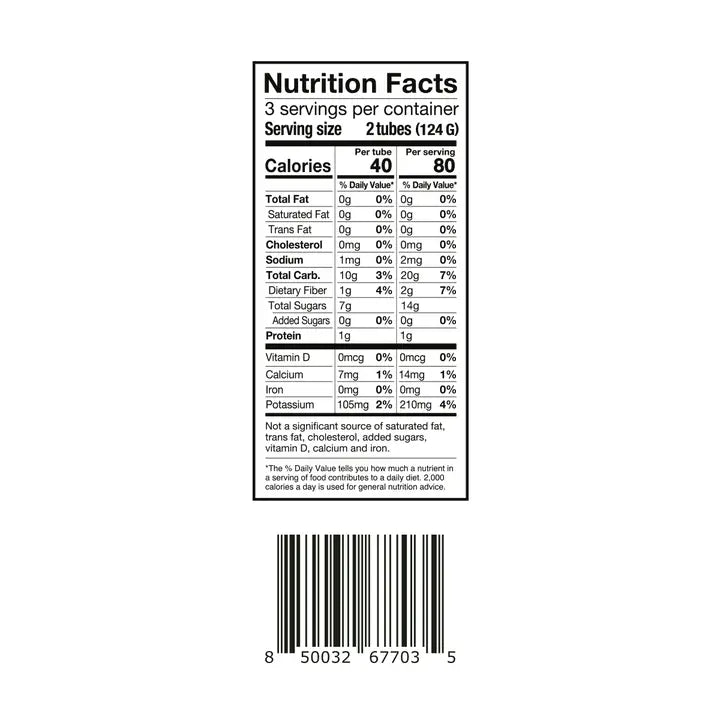 Sweet Nothings Mango Carrot Squeezable Smoothie, 6 Count