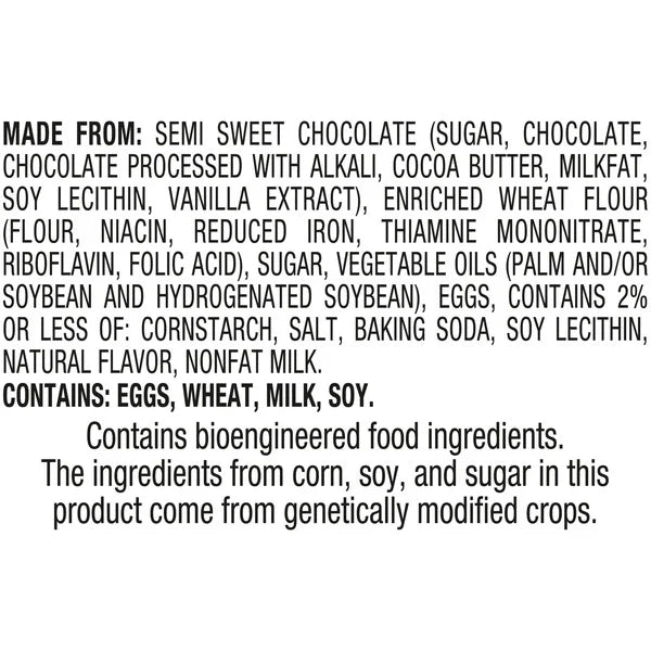 Pepperidge Farms Milano Double Dark Chocolate Cookies 30 ct, .98 oz