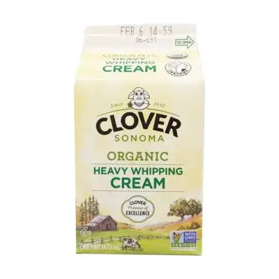 Clover Sonoma Organic Heavy Whipping Cream 16 oz