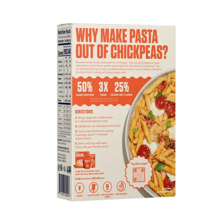 Banza Penne, 8 oz