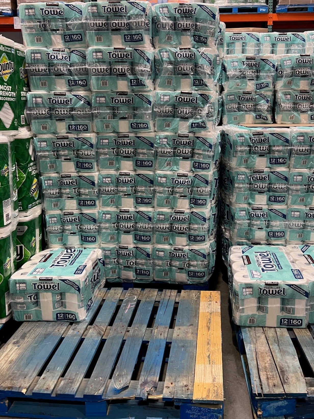 Kirkland Signature Paper Towels 2-Ply 12 ct, 160 Sheets
