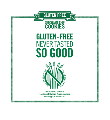 Tate's Bake Shop Gluten Free Chocolate Chip Cookies, 7 oz