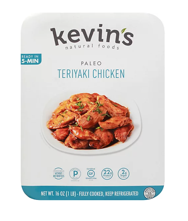 Kevin's Natural Foods Paleo Teriyaki Style Chicken, 16 oz