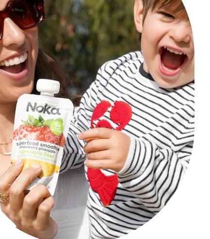Noka Strawberry Pineapple Smoothie, 4.22 oz