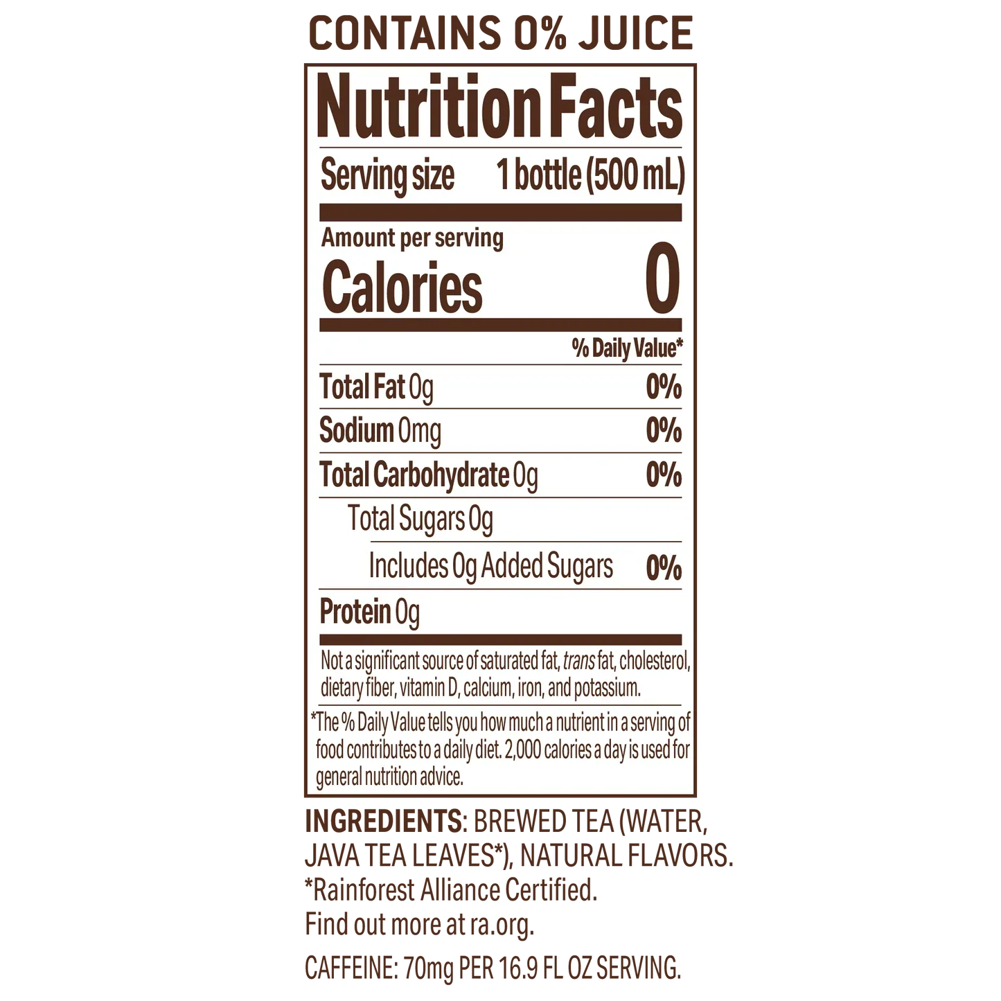 Tejava Unsweetened Lemon Black Tea, 16.9 oz