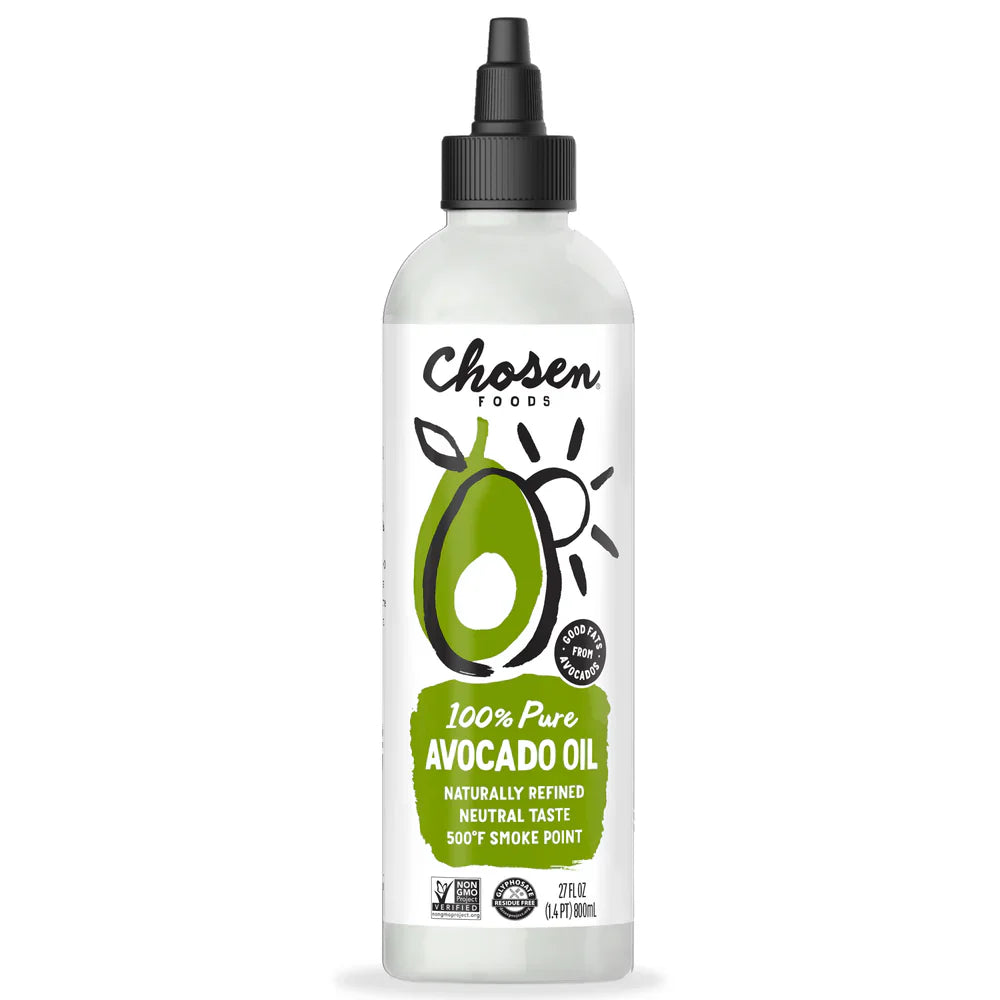 Chosen Foods 100% Pure Avocado Oil Squeeze Bottle, 27 oz