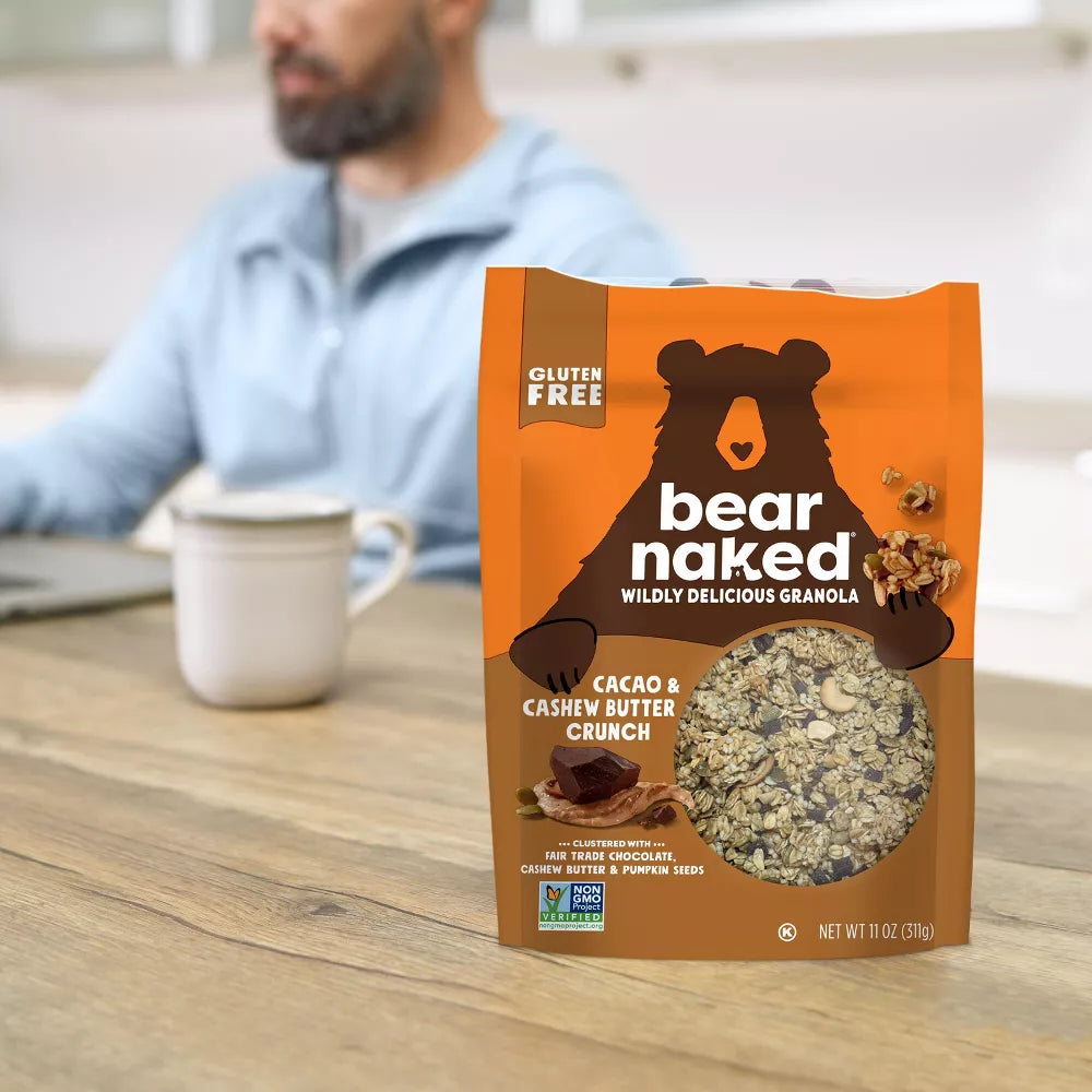 Bear Naked Cacao & Cashew Butter Soft Baked Granola, 11 oz