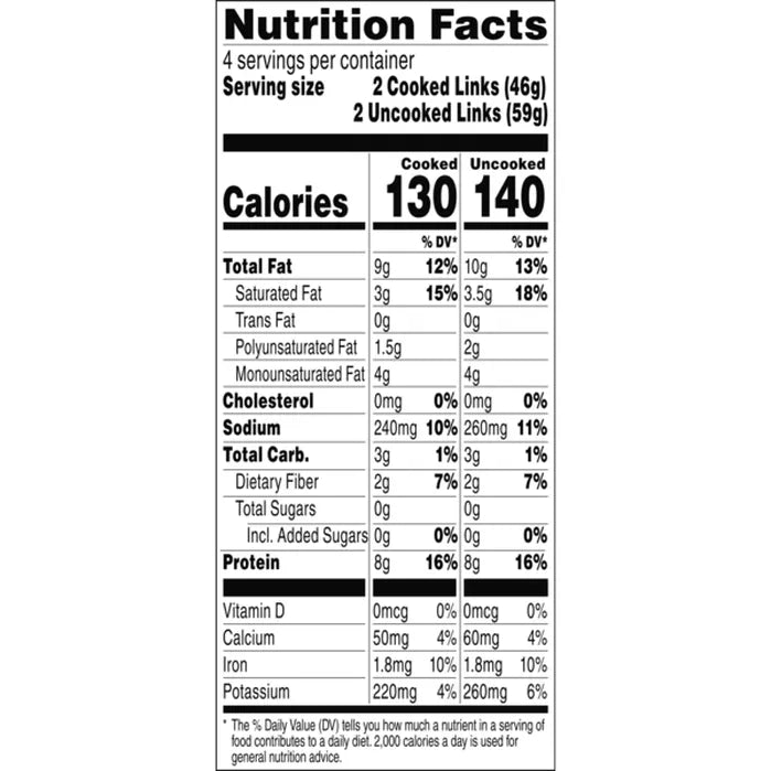 Beyond Meat Beyond Breakfast Sausage Links, 8.3 oz