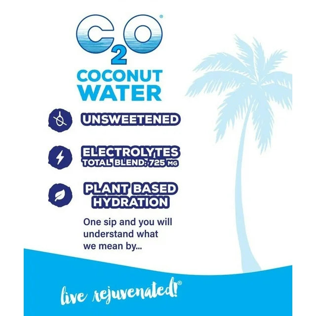 C2O Coconut Water 8 ct, 10.5 oz