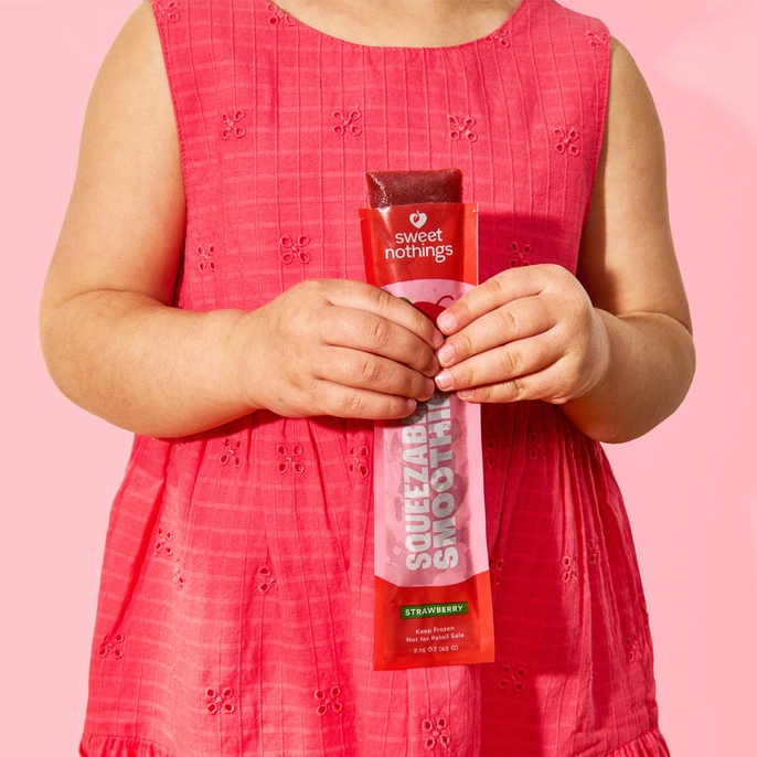 Sweet Nothings Strawberry Beet Squeezable Smoothie, 6 Count