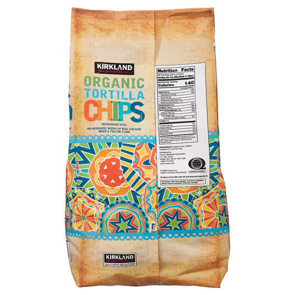 Kirkland Signature Organic Tortilla Chips, 40 oz