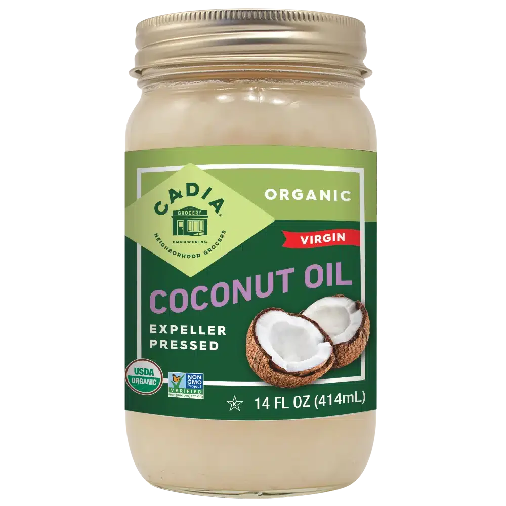 Cadia Organic Unrefined Extra Virgin Coconut Oil, 14 oz