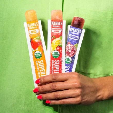 Deebee's Organics Classic SuperFruit Freezie Pops, 10 Count