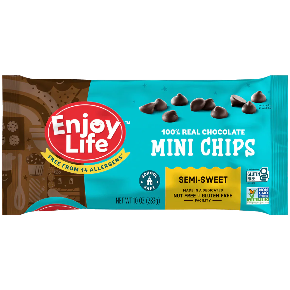 Enjoy Life SEMI-SWEET CHOCOLATE Mini Chips 10oz