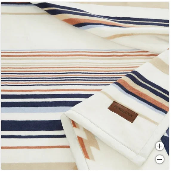 Pendelton Reversable Throw Blanket 50 in x 70 in