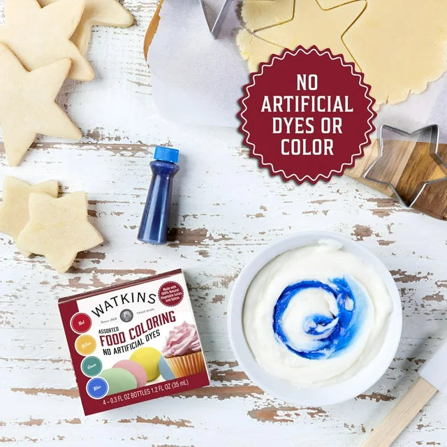 Watkins Assorted Food Coloring, 1.2 oz