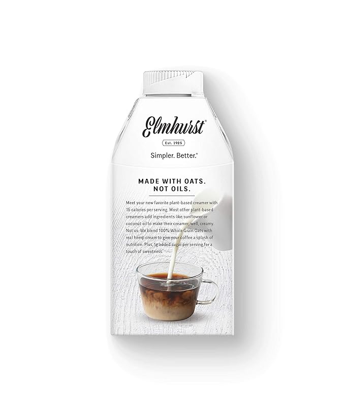 Elmhurst French Vanilla Oat Creamer, 16 oz