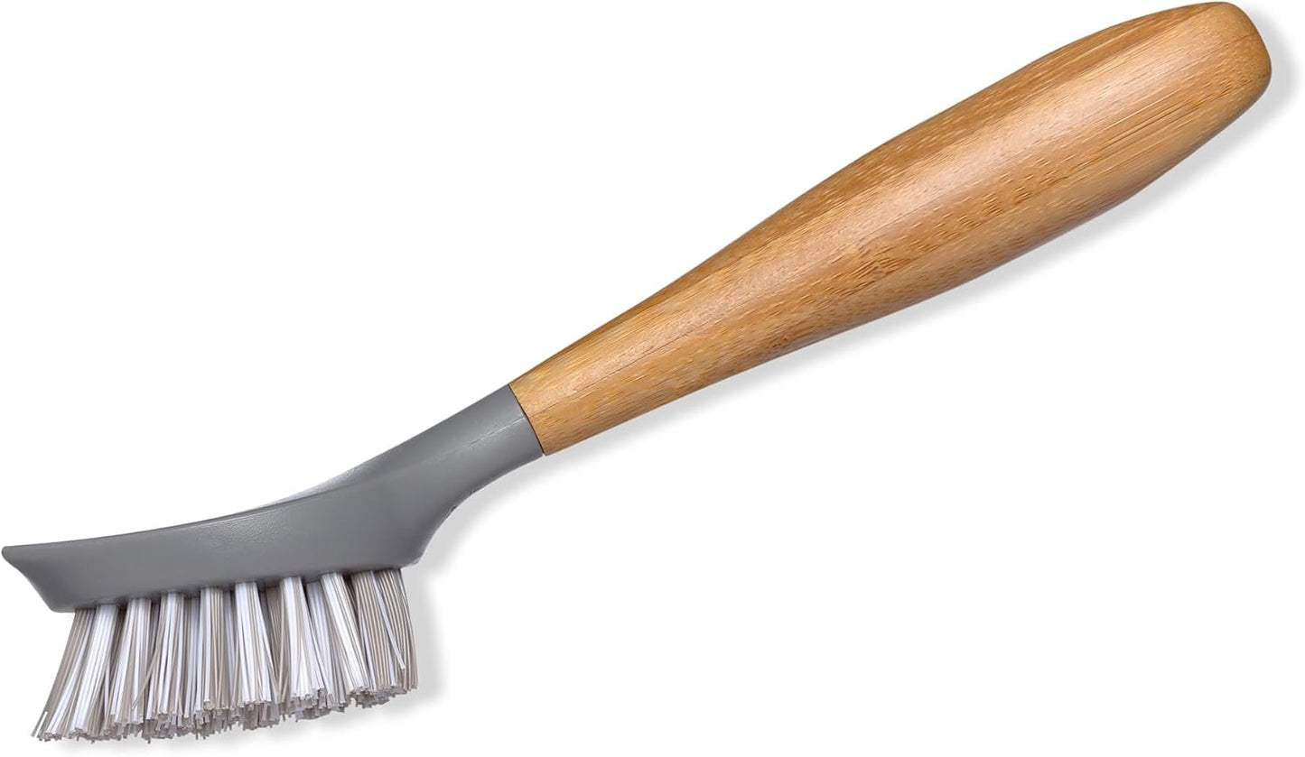 Full Circle Tenacious C Bamboo Dish Brush and Scraper