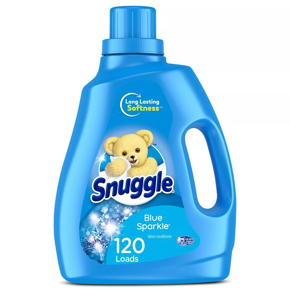 Snuggle Liquid Fabric Softener Blue Sparkle, 96 oz