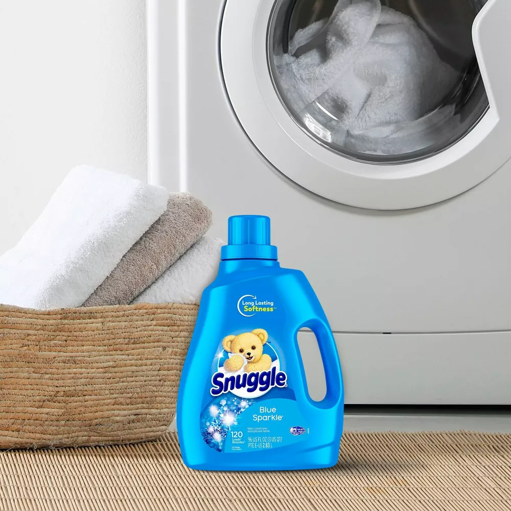 Snuggle Liquid Fabric Softener Blue Sparkle, 96 oz