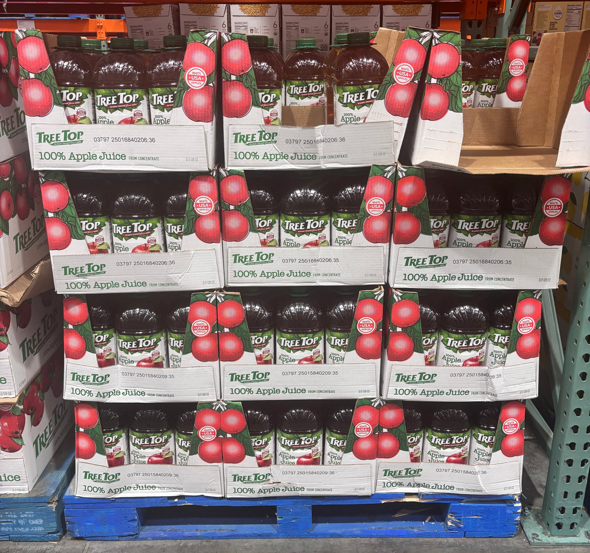 Tree Top, 100% Apple Juice, 1 Gallon, 2 Count