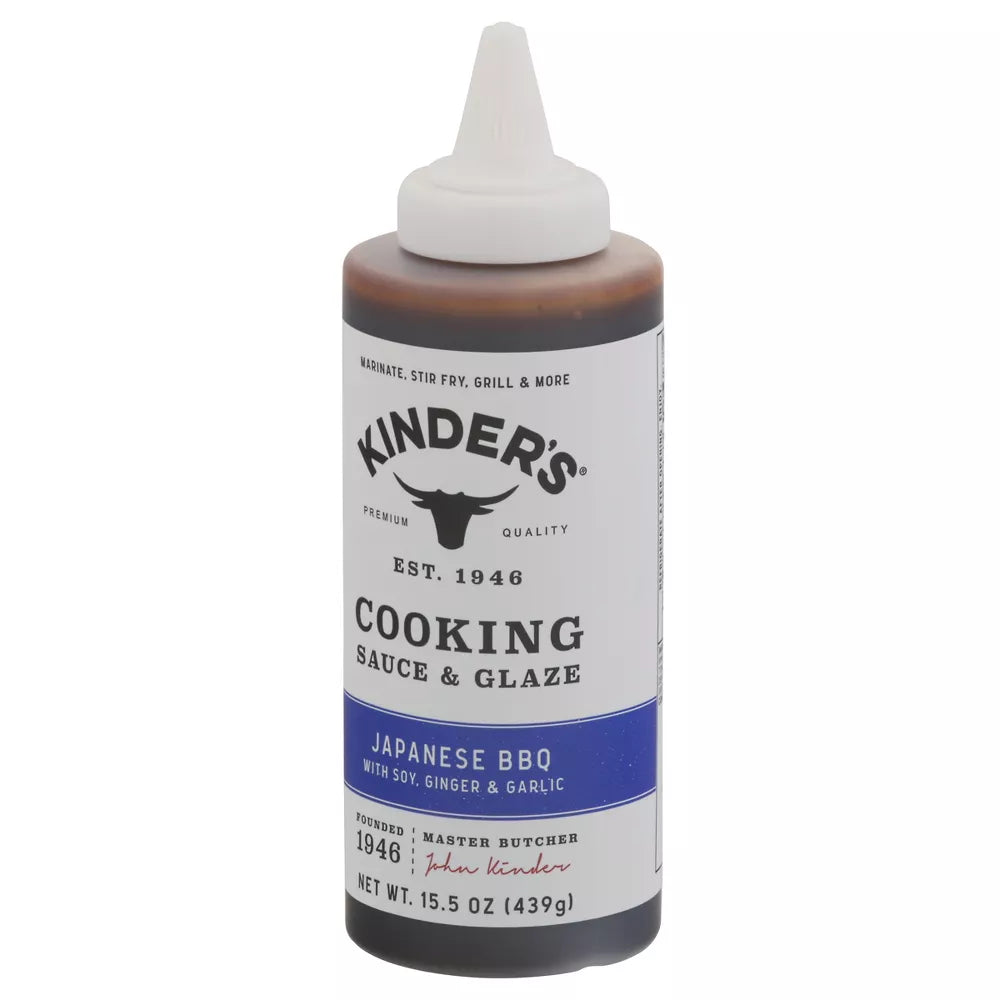 Kinder's Cooking Sauce Japanese BBQ, 15.5 oz