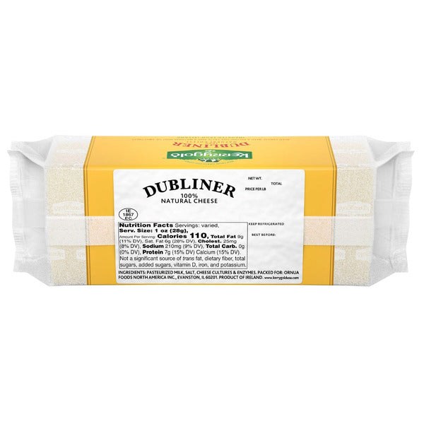 Kerrygold Dubliner Imported Irish Cheese ($6.99 / lb)