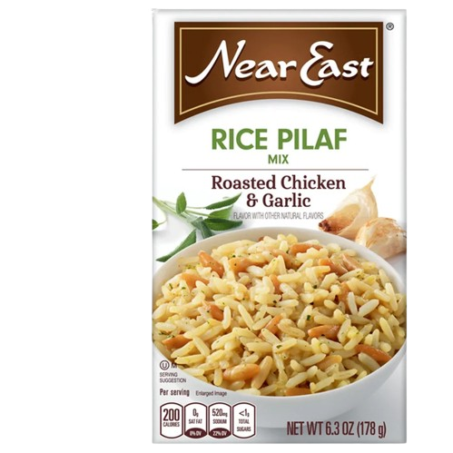 Near East Rice Pilaf Mix Roasted Chicken & Garlic, 6.3 oz
