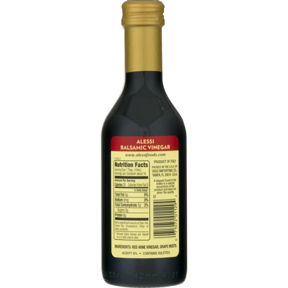 Alessi Red Balsamic Vinegar, 8.5 oz