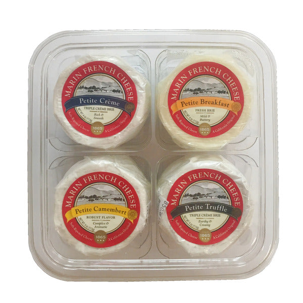 Marin French Brie Variety Pack 4- 4 oz